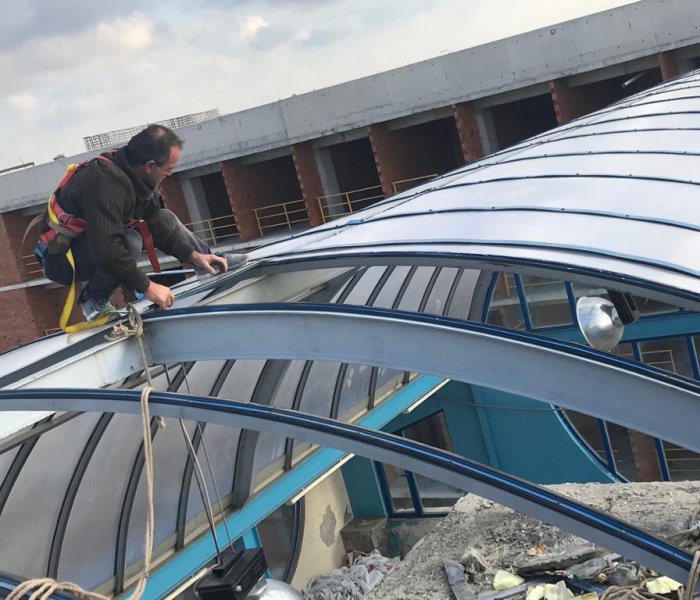 Nisa Hastanesi  /  Polikarbon Çatı Uygulaması