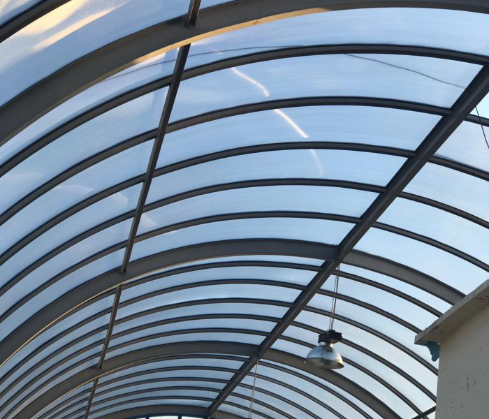 Nisa Hastanesi  /  Polikarbon Çatı Uygulaması